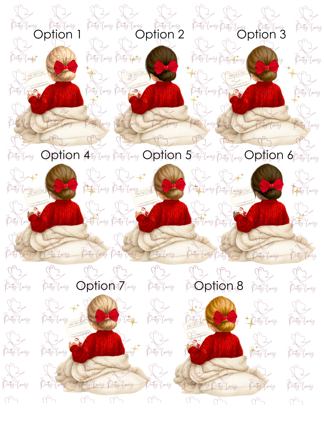 Nice List Bauble- Girl