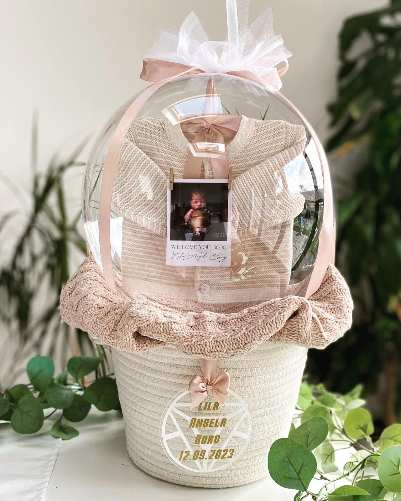 Custom Baby Hamper Bubble