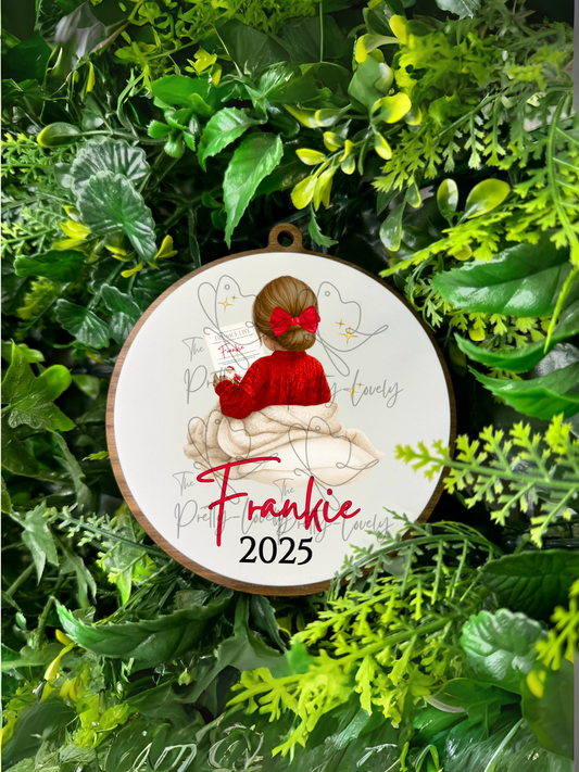 Nice List Bauble- Girl