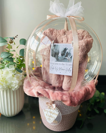 Custom Baby Hamper Bubble