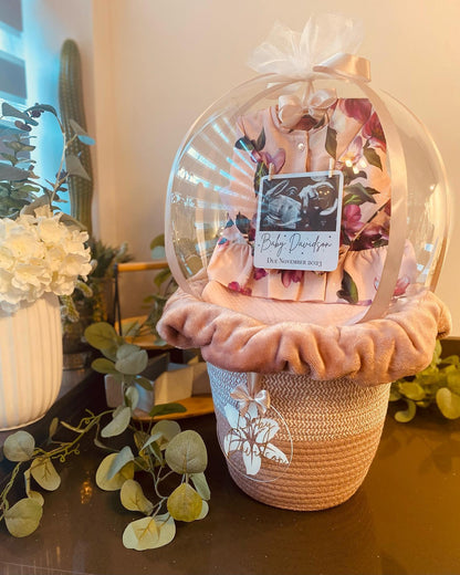 Custom Baby Hamper Bubble